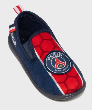Chaussons forme pantoufles en velours garçon - Paris-Saint-Germain vue5 - PSG - GEMO