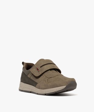 Baskets basses confort à scratch homme vue3 - RELIFE - GEMO