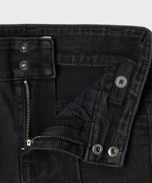 Jean flare taille ajustable en coton stretch fille vue3 - GEMO 4G FILLE - GEMO