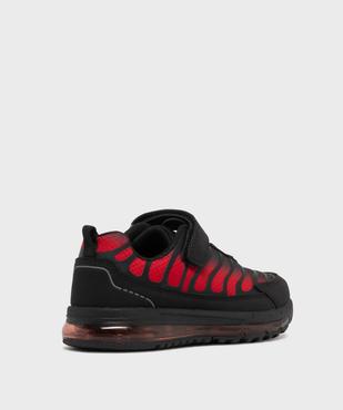 Baskets esprit running avec semelle bulle d’air garçon - 5 Miles vue4 - 5 MILES - GEMO