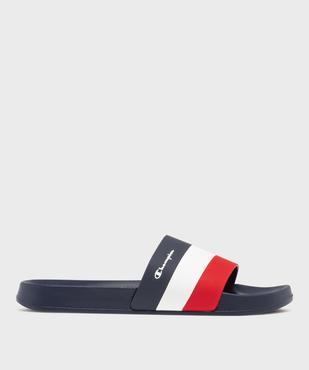 Mules de piscine homme à bandeau large multicolore - Champion vue7 - CHAMPION USA - GEMO