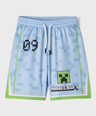 Bermuda de sport imprimé garçon - Minecraft vue1 - MINECRAFT - GEMO