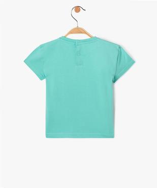 Tee-shirt à manches courtes en coton imprimé ciné bébé garçon vue3 - GEMO(BEBE DEBT) - GEMO