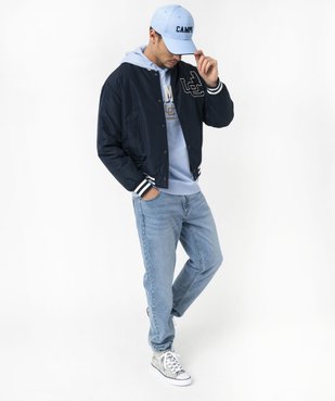 Blouson bomber esprit collège américain homme - Camps United vue8 - CAMPS GEMO FOR GOOD - GEMO