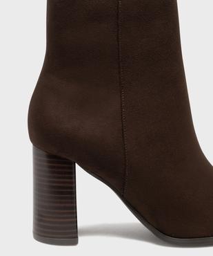 Boots à talon femme - FOLLOW ME vue6 - FOLLOW ME - GEMO