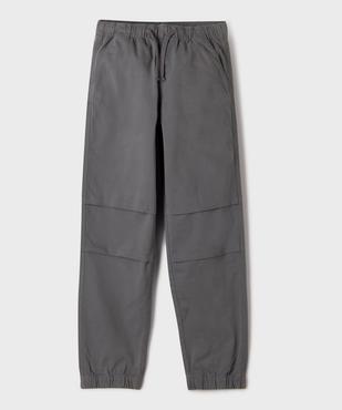 Pantalon parachute avec taille ajustable garçon vue1 - GEMO (JUNIOR) - GEMO