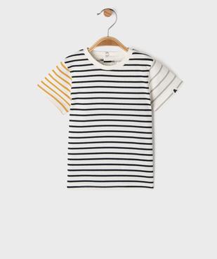 Ensemble 2 pièces tee-shirt et salopette courte bébé garçon - LuluCastagnette vue5 - LULUCASTAGNETTE - GEMO