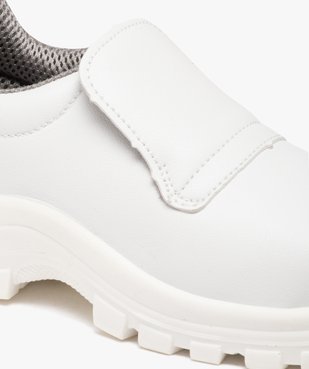 Chaussures de sécurité femme unies à enfiler avec col élastiques vue6 - GEMO (EQUIPT) - GEMO