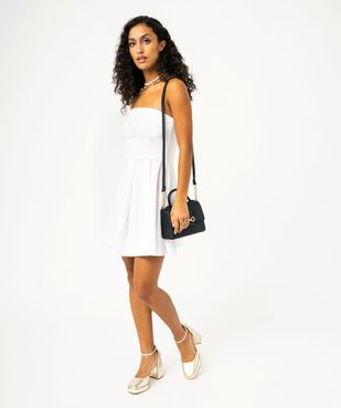 Robe bustier en maille extensible femme vue1 - GEMO(FEMME PAP) - GEMO