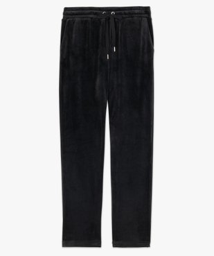 Pantalon femme large en velours ras vue4 - GEMO(FEMME PAP) - GEMO
