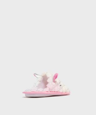 Chaussons mules avec motifs pailletés et oreilles en relief fille vue4 - GEMO (ENFANT) - GEMO