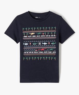 Tee-shirt style pull de fête garçon vue1 - GEMO (ENFANT) - GEMO