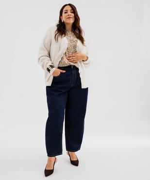 Gilet ajouré femme grande taille vue4 - GEMO 4G GT - GEMO