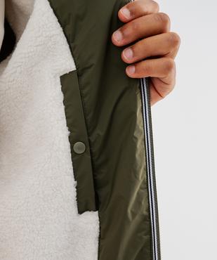 Imperméable à capuche et doublure chaude homme vue3 - GEMO (HOMME) - GEMO