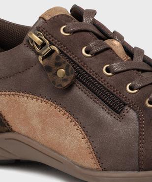 Chaussures confort avec empiècements scintillants femme - Hobiz vue6 - HOBIZ - GEMO