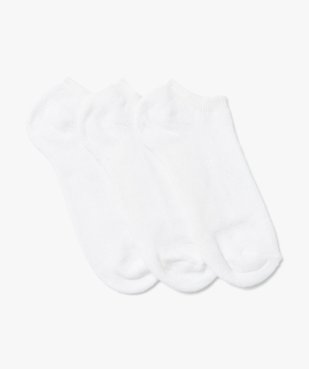 Chaussettes homme ultra courtes unies (lot de 3) vue1 - PREMIER PRIX BY GEMO - GEMO