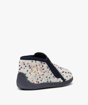 Chaussons bébé fille bottillons à pois brillants – LuluCastagnette vue4 - LULU CASTAGNETT - GEMO