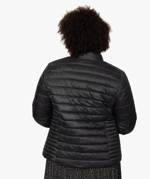 Blouson femme grande taille matelassé à col montant vue3 - GEMO (G TAILLE) - GEMO