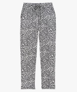 Pantalon de pyjama fluide femme vue4 - GEMO 4G FEMME - GEMO