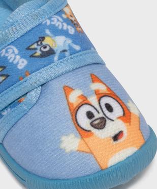 Chaussons fermeture scratch bébé avec motif Bluey - Ludo Studio vue6 - BLUEY - GEMO