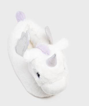 Chaussons 3D licorne femme vue5 - GEMO(HOMWR FEM) - GEMO