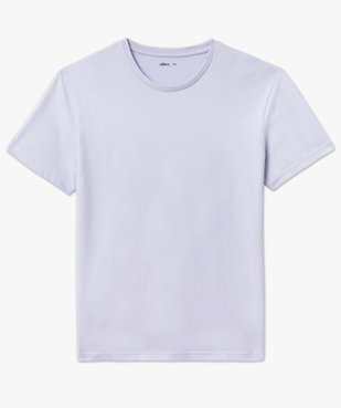 Tee-shirt à manches courtes et col rond homme vue4 - GEMO 4G HOMME - GEMO