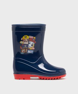 Bottes de pluie à motifs chiens garçon - La Pat Patrouille vue1 - PAT PATROUILLE - GEMO