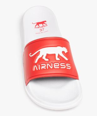 Mules de piscine garçon à bandeau imprimé - Airness vue5 - AIRNESS - GEMO