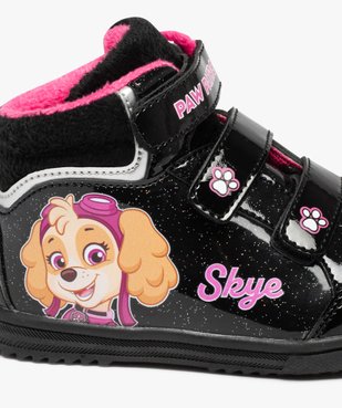 Baskets fille mid-cut vernies Skye - Pat Patrouille  vue6 - PAT PATROUILLE - GEMO