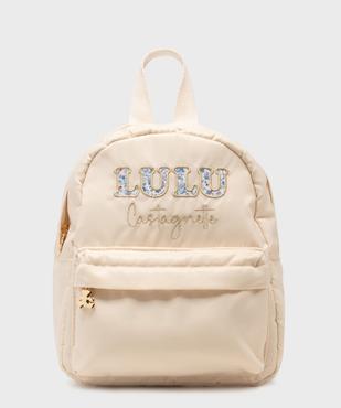 Sac à dos en toile fille - LuluCastagnette vue1 - LULU CASTAGNETT - GEMO