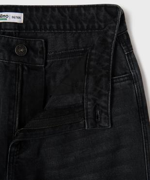 Jean wide leg en denim 100% coton fille vue2 - GEMO 4G FILLE - GEMO