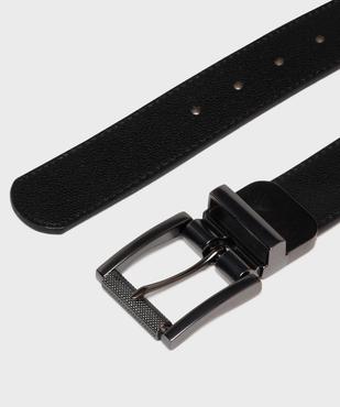 Ceinture réversible en cuir imitation homme vue2 - GEMO (ACCESS) - GEMO