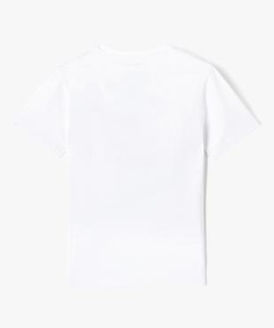 Tee-shirt garçon à manches courtes spécial Noël vue3 - GEMO (JUNIOR) - GEMO