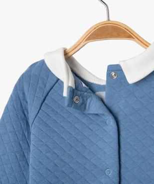 Ensemble 2 pièces bébé garçon sweat et pantalon - LuluCastagnette vue4 - LULU CASTAGNETTE GEMO FOR GOOD - GEMO