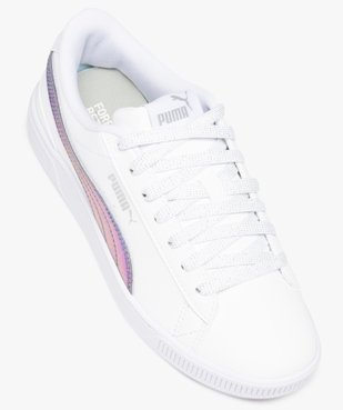 Tennis fille avec bande contrastantes - Puma Vikky V3 vue5 - PUMA - GEMO