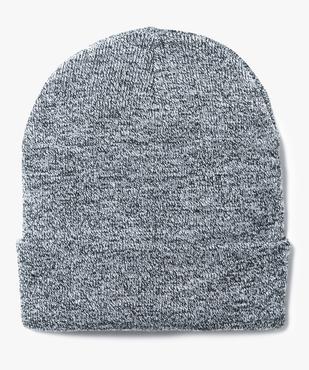 Bonnet en maille pour homme avec revers vue1 - GEMO (ACCESS) - GEMO
