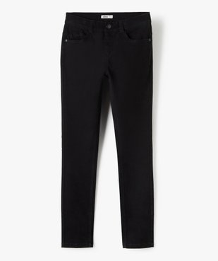 Pantalon garçon coupe skinny en toile extensible vue2 - GEMO 4G GARCON - GEMO