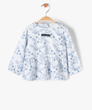 Blouse bébé fille manches longues à motifs - LuluCastagnette vue1 - LULUCASTAGNETTE - GEMO