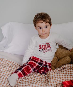 Pyjama en velours 2 pièces spécial Noël bébé vue4 - GEMO(BB COUCHE) - GEMO