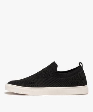 Baskets homme style chaussettes en maille unie vue3 - GEMO (SPORTSWR) - GEMO