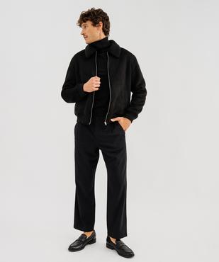 Tee-shirt uni col roulé homme vue4 - GEMO 4G HOMME - GEMO