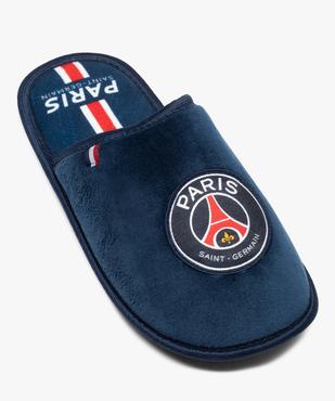 Chaussons homme mules en velours imprimé – Paris Saint-Germain vue5 - PSG - GEMO