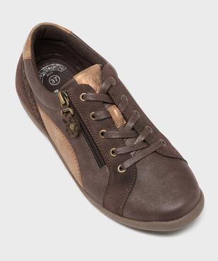 Chaussures confort avec empiècements scintillants femme - Hobiz vue5 - HOBIZ - GEMO