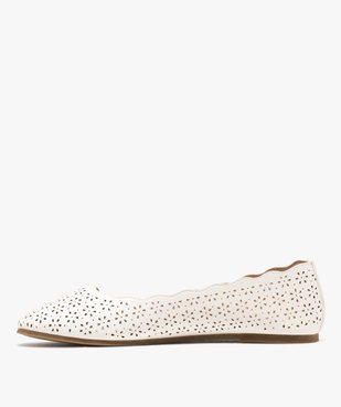 Ballerines à motifs ajourés et col ondulé femme - Valentina Baldano vue10 - VALENTINA BALDA - GEMO