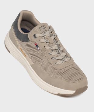 Baskets de running en mesh ajouré homme - Urban Steps vue5 - URBAN STEPS GEMO FOR GOOD - GEMO