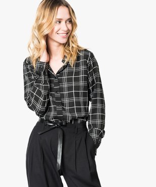 Chemise à motifs vue1 - GEMO(URBAIN) - GEMO