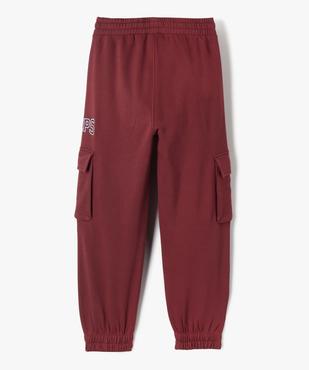 Pantalon de jogging ample intérieur molletonné garçon - Camps United vue3 - CAMPS - GEMO