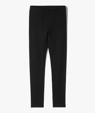 Leggings en maille côtelée fille vue3 - GEMO (JUNIOR) - GEMO
