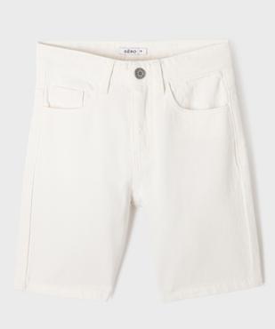 Bermuda en jean skater garçon vue1 - GEMO (ENFANT) - GEMO