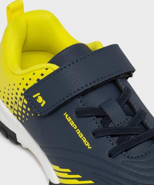 Chaussures de foot garçon avec fermeture scratch vue12 - 5 MILES GEMO FOR GOOD - GEMO